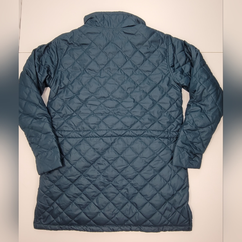 Columbia Copper Crest Novelty Quilted Puffer Insulated Jacket Women L Green New - Picture 2 of 10
